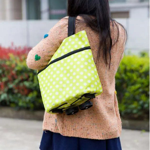 Urban Travel™ Swift-Cart – Foldable Shopping Trolley Bag for Travel & Luggage - Mr Urban Choices