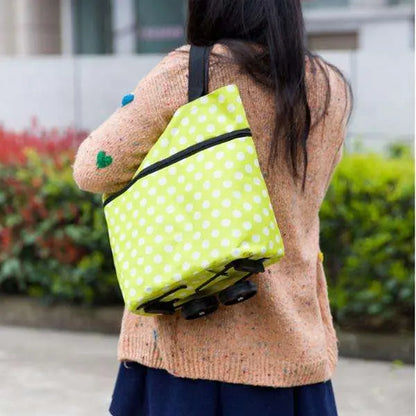 Urban Travel™ Swift-Cart – Foldable Shopping Trolley Bag for Travel & Luggage - Mr Urban Choices