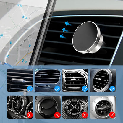 360 Rotating Magnetic Phone Holder Stand (1 Pc)