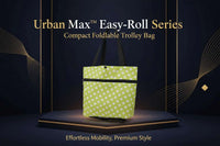 Urban Travel™ Swift-Cart – Foldable Shopping Trolley Bag for Travel & Luggage - Mr Urban Choices