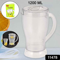 Apex Unbreakable Lemon Jug 1200 Ml (Approx 1 Pc) - Mr Urban Choices