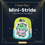 Cute Cartoon Printed Kids Sling Backpack Lightweight School Bag (28x23 Cm)