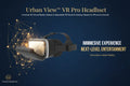 Urban View™ VR Pro Headset – Universal 3D Virtual Reality Glasses & Adjustable 3D Movie & Gaming Glasses for iPhone & Android