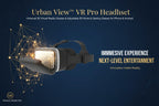 Urban View™ VR Pro Headset – Universal 3D Virtual Reality Glasses & Adjustable 3D Movie & Gaming Glasses for iPhone & Android