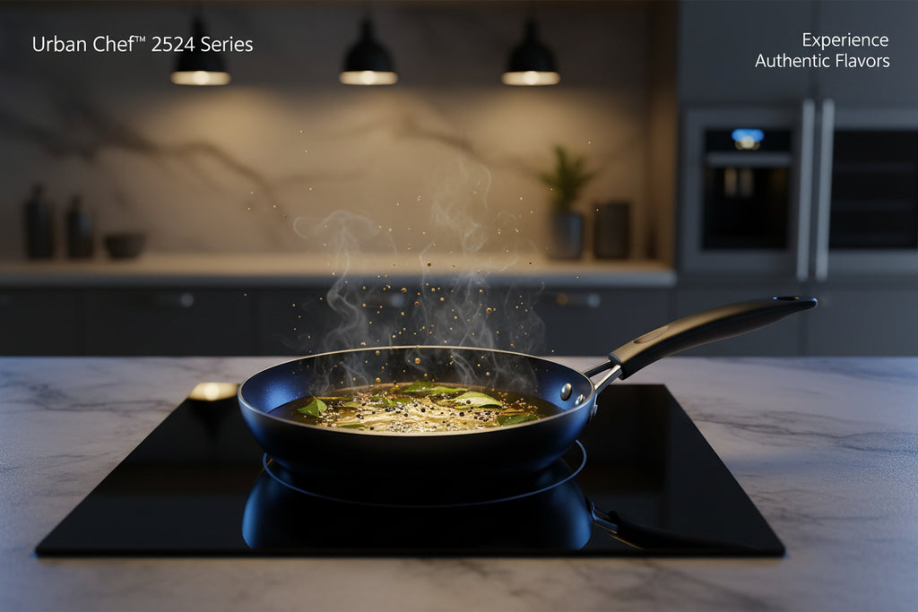 Urban Chef™ 2524 Series Tadka Pan – Professional Grade Non-Stick Tempering Tool