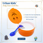 Urban Kids™ Smily Series Lunch Box – Durable All-in-One Travel Meal Box (Pack of 1)