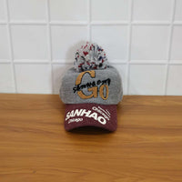Trendy Winter Baseball Style Woolen Cap (1 Pc)