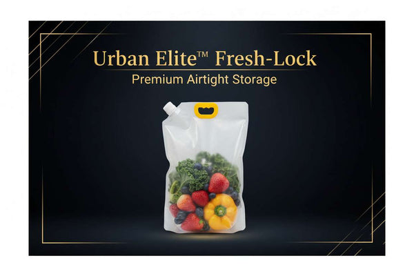 Urban Elite™ Fresh-Lock – Premium Airtight Refrigerator Storage Bag (30x24cm) - Mr Urban Choices