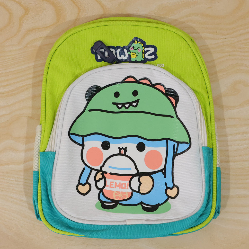 Cute Cartoon Printed Kids Sling Backpack Lightweight School Bag (28x23 Cm)