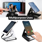 Premium Small Desktop Mobile Phone Stand Holder For Smartphones (1 Pc)