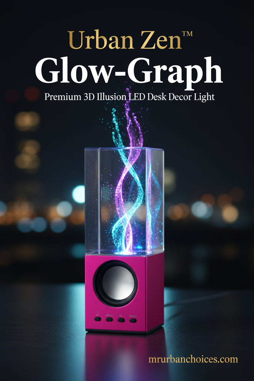 3d Mix Design Led Light Desk Decor (1 Pc  Mix Design  B Grade)