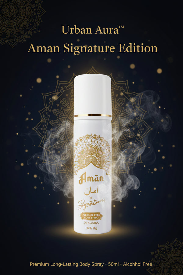 Signature Aman Free Body Spray (1 Pc 50 Ml)