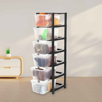 6-layer Modular Plastic Drawer Storage Cabinet - Mr Urban Choices