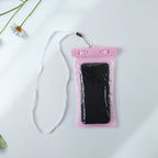 Pink Waterproof Phone Pouch Bag Mobile Cover (1 Pc)