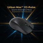 Computer  Laptop Wired Optical Mouse X2 (1 Pc)