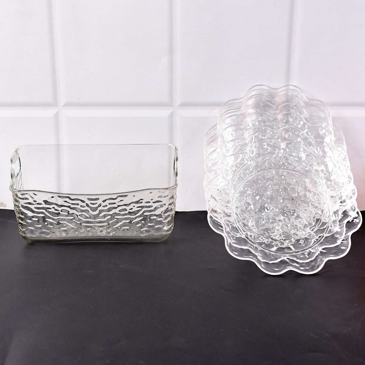 9 In 1 Plastic Bowl With Serving Tray Plates Set - Mr Urban Choices