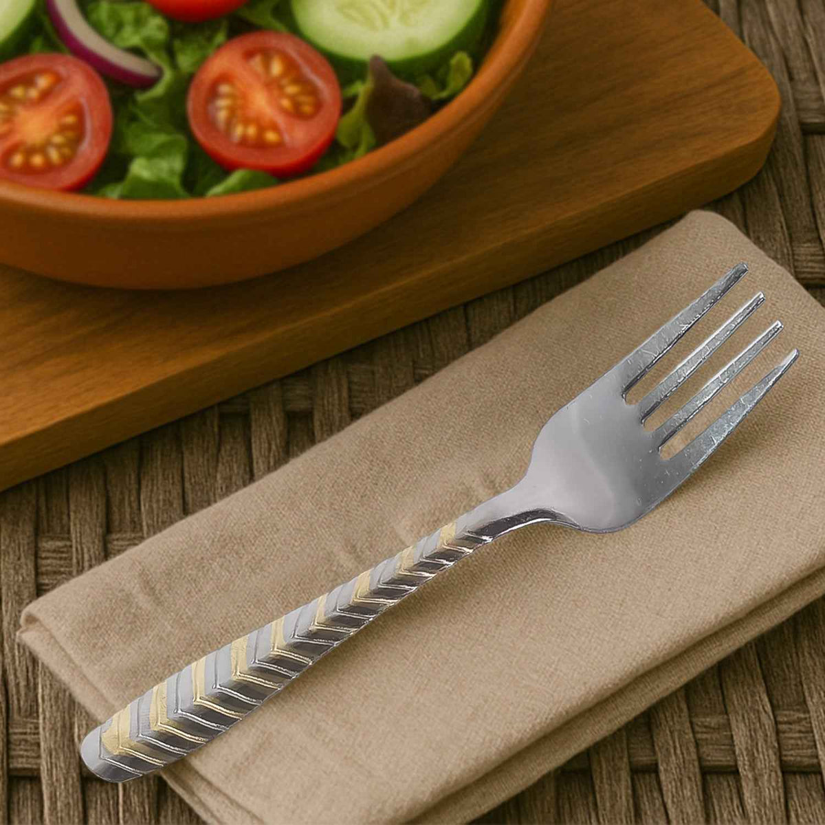 Elegant Stainless Steel Fork (6 Pcs Set) - Mr Urban Choices