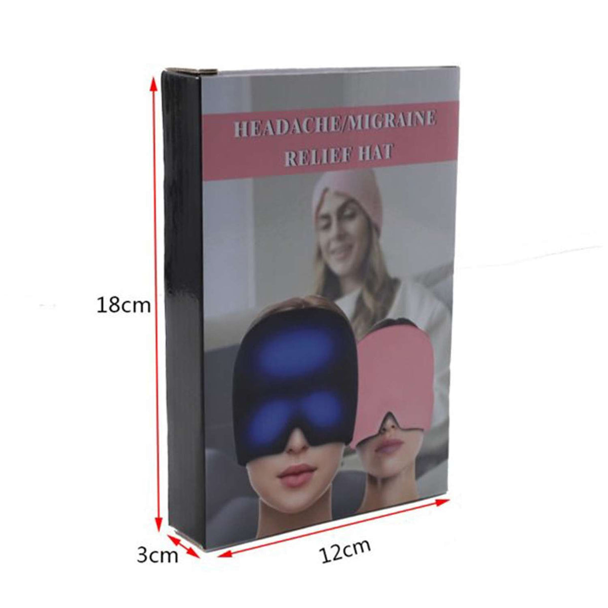 Therapeutic Headache Relief Cap – Dual-Use Hot & Cold Mask for Puffy Eyes & Stress - Mr Urban Choices
