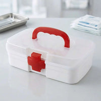 3 Compartment  Regular Medicine First Aid Box