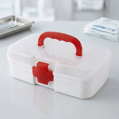3 Compartment  Regular Medicine First Aid Box