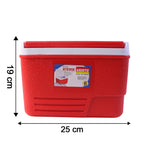 Heavy Duty Insulated Ice Box (1 Pc Red  6ltr)