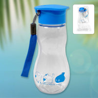 Premium Transparent Travel Water Bottle (280ml) - Mr Urban Choices