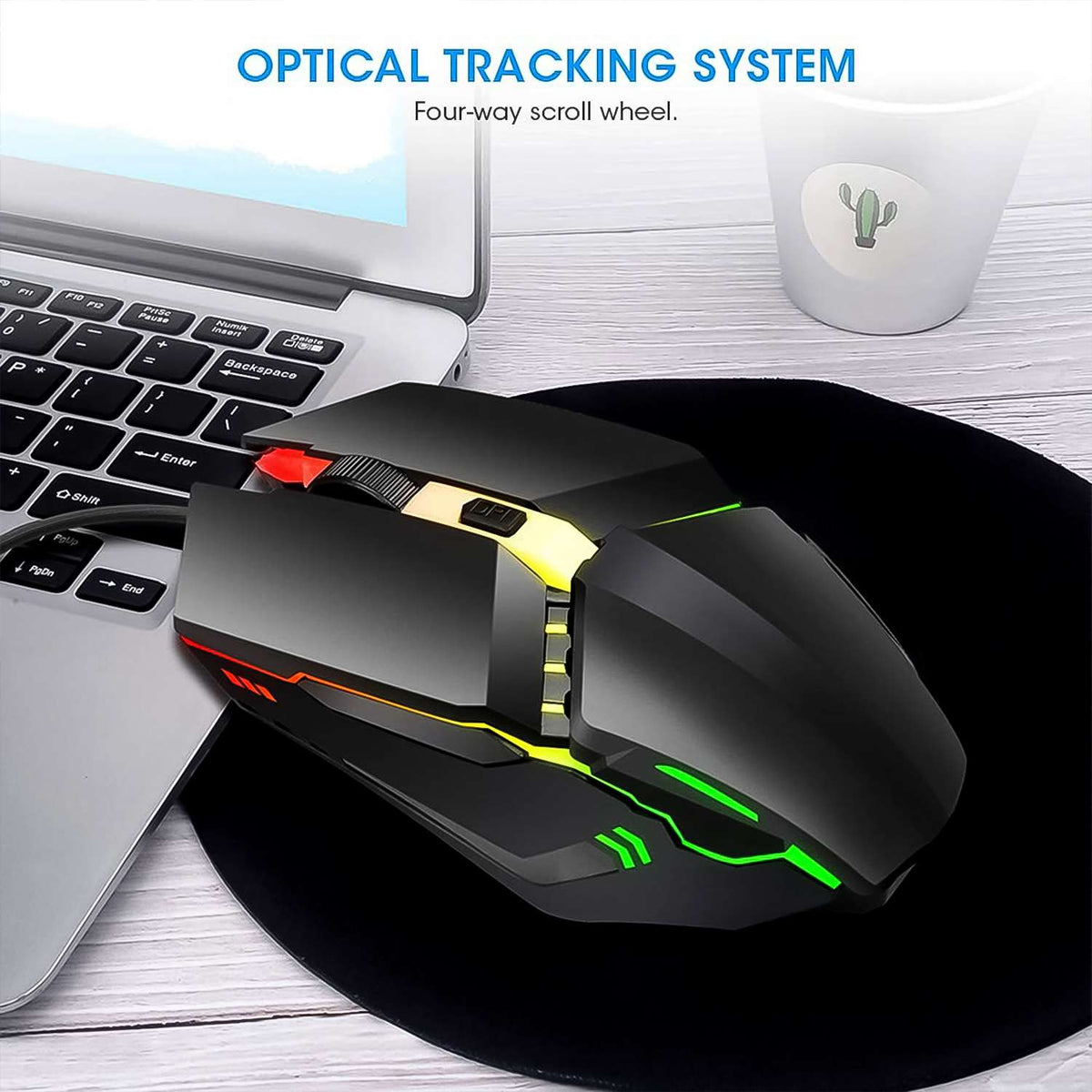 Urban Max™ Nitro-Click Series – Professional Wired Gaming Mouse - Mr Urban Choices
