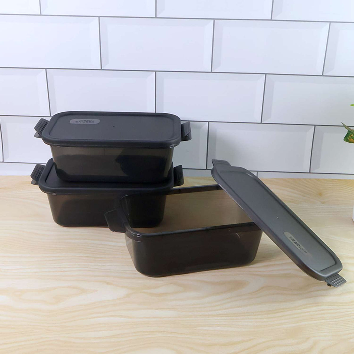 Urban Max™ Space-Saver Series – 3 Pcs Modular Food Grade Containers - Mr Urban Choices