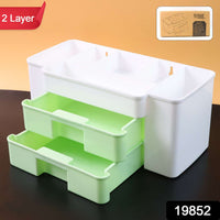 2-layer Desktop Storage Organizer - (1 Pc) - Mr Urban Choices
