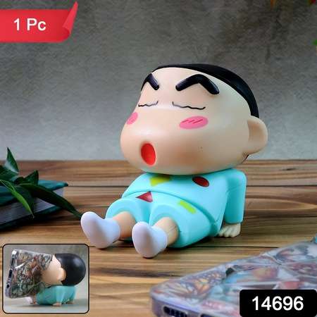 Cute Cartoon Figurine Mobile Phone Stand - (1 Pc)