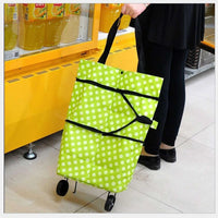 Urban Travel™ Swift-Cart – Foldable Shopping Trolley Bag for Travel & Luggage - Mr Urban Choices