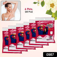 Beautiful Basics Underarms Sweat Pads Disposable (Pkts 6x 60 Pcs Set) - Mr Urban Choices