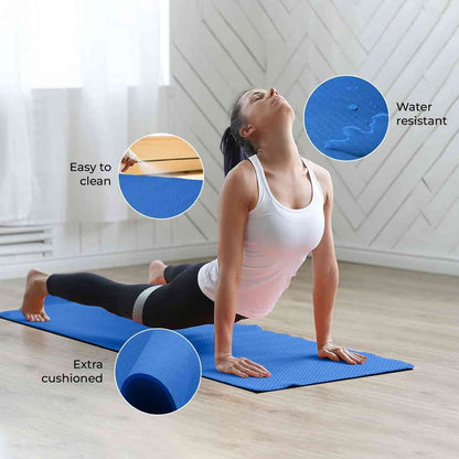 Urban Fit™ Core-Grip – Premium TPE Non-Slip Yoga & Gym Mat - Mr. Urban Choices