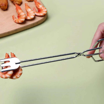 2881 Multi Functional Metal Bbq Clip Tongs Clamp For Garbage Charcoal Serving Tools - Mr Urban Choices