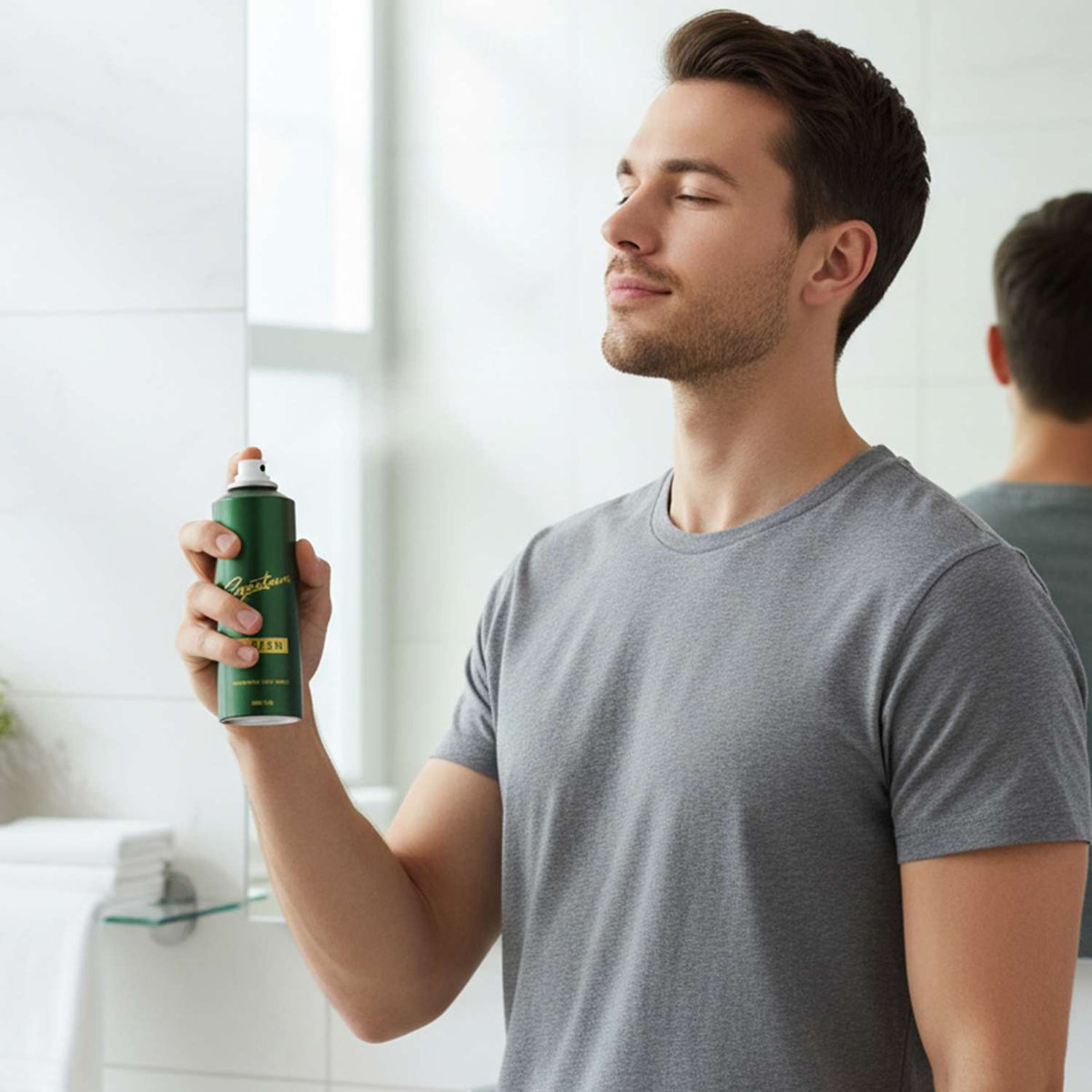Urban Aura™ Signature Green – Premium Refreshing Fragrance Body Spray (200ml) - Mr Urban Choices