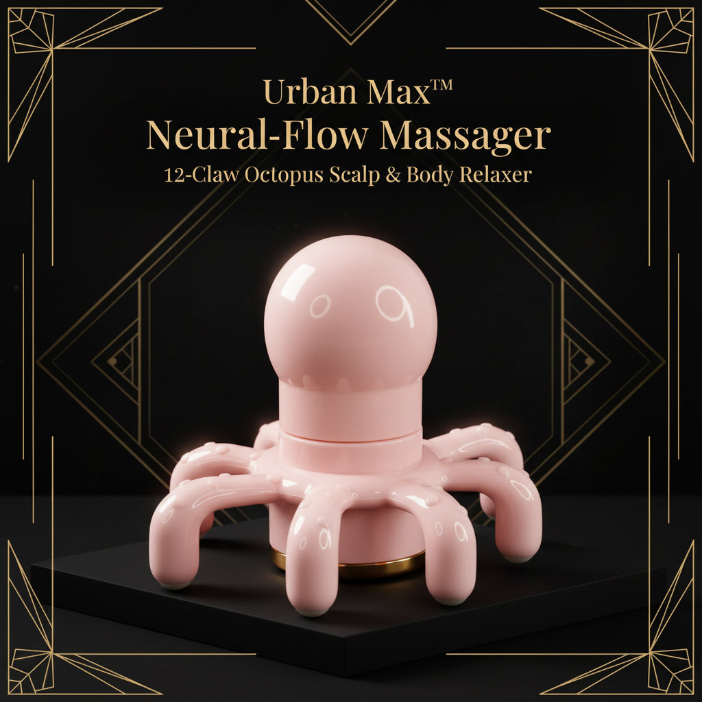 Scalp Relax Octopus Massager Octopus Claw Head Massager Long Lasting Ergonomic For Adults For Abdomen