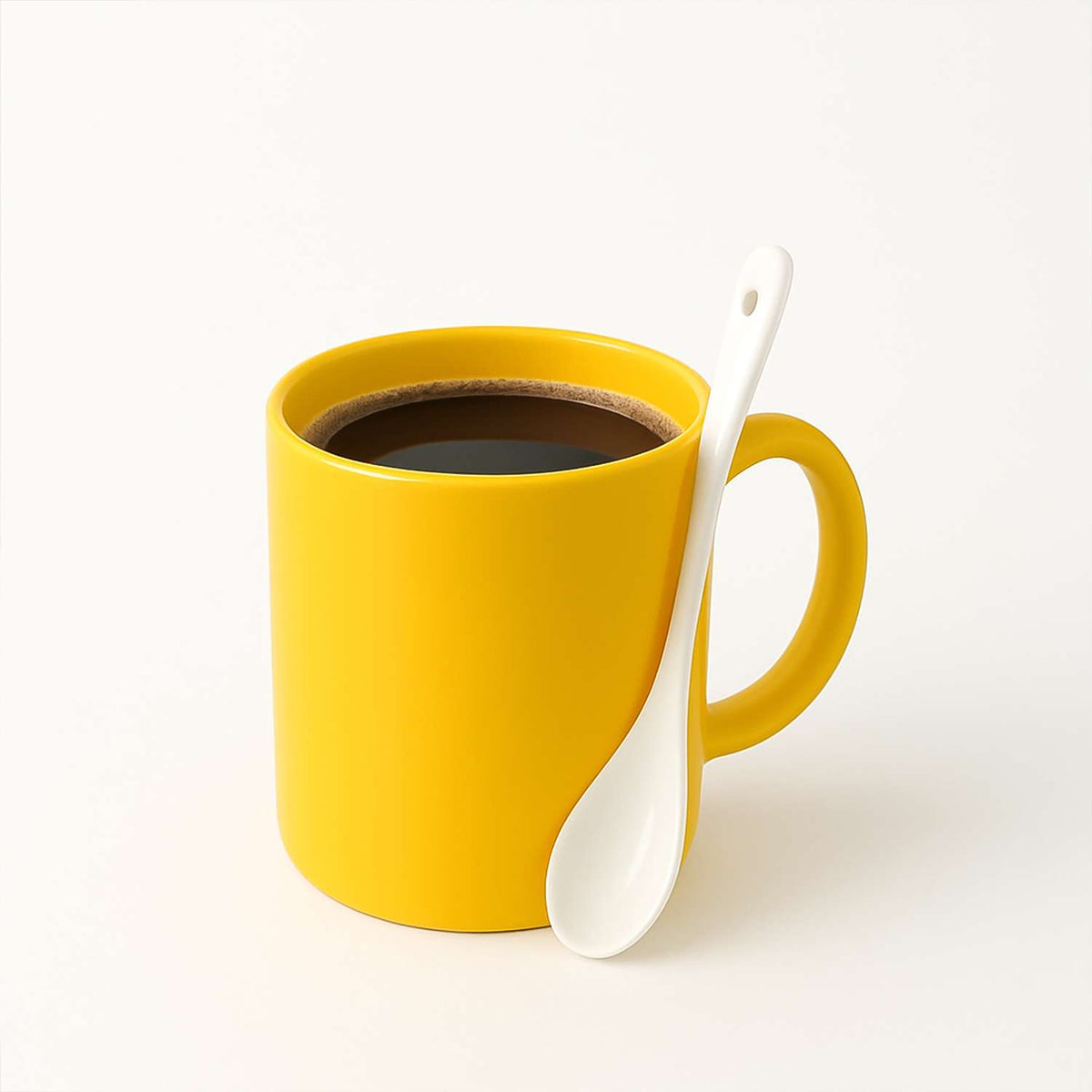 Elegant Ceramic Mug With Matching Spoon - Mr Urban Choices