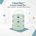 Urban Dine™  3-Layer Lunch Box – High-Capacity Insulated Meal Carrier