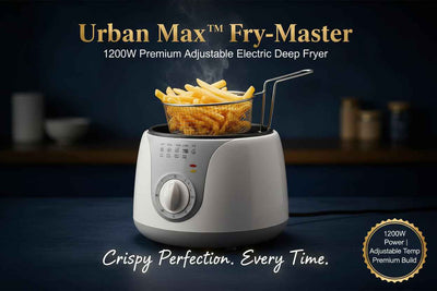 Orbit Adjustable Electric Deep Fryer - 1200w - Mr Urban Choices