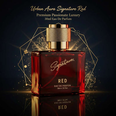 Urban Luxe™ Signature Red – Premium Passionate Luxury Eau De Parfum (30ml) - Mr Urban Choices
