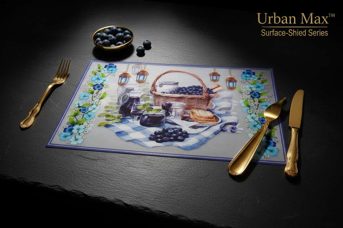 Urban Max™ Surface-Shield Series – Elegant Textured Dining Mats - Mr Urban Choices