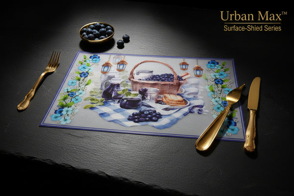 Urban Max™ Surface-Shield Series – Elegant Textured Dining Mats