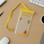 6388a Mix Color Dust Proof Rain Pouch Waterproof Plastic Mobile Cover With Belt Waterproof Phone Pouch Large Phone Waterproof Case Underwater Dry Bag For All Android And Iphone Models