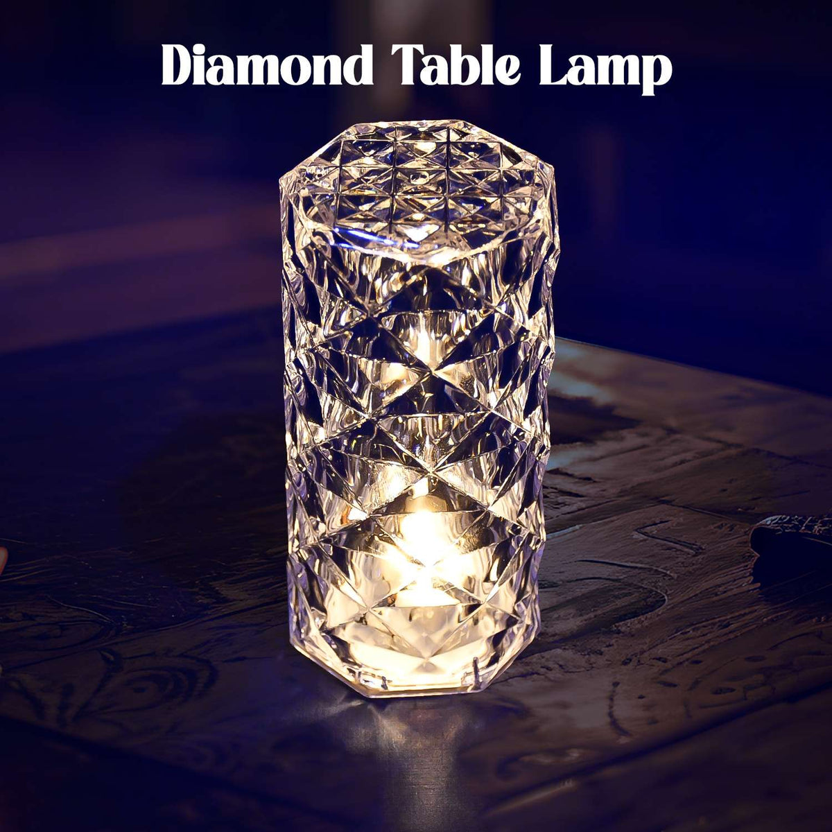 Diamond Table Lamp Candles For Home Decoration - Mr Urban Choices