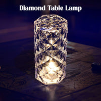 Diamond Table Lamp Candles For Home Decoration - Mr Urban Choices