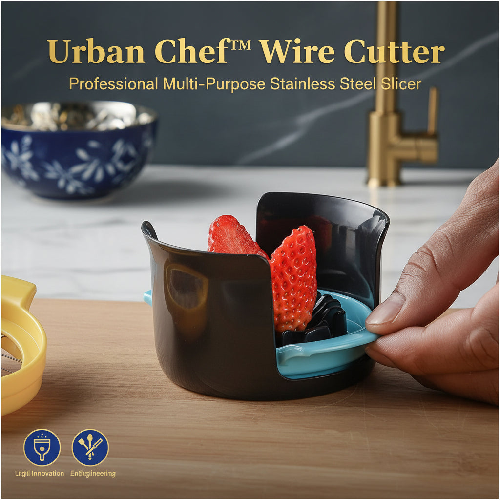 Urban Chef™ Wire Cutter – Professional Multi-Purpose Stainless Steel Slicer