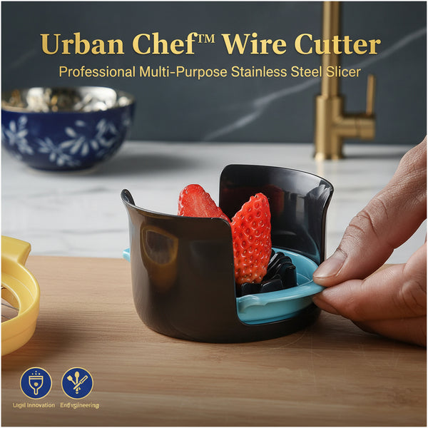 Urban Chef™ Wire Cutter – Professional Multi-Purpose Stainless Steel Slicer - Mr. Urban Choices