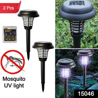 Urban Zen™ Solar-Guard – 2-in-1 UV LED Solar Mosquito Trap & Garden Light (2 Pc) - Mr Urban Choices