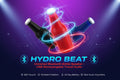 The Hydro Beat: Universal Bluetooth Bottle Speaker – USB Rechargeable Travel Audio