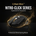 Usb Wired Mouse Ergonomic Design Gaming Mouse (1 Pc)